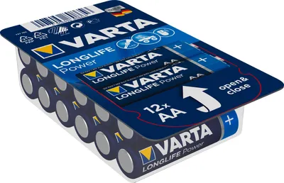 Produktbild von VARTA Alkaline Batterie Longlife Power BIG BOX Mignon AA 12 Batterien