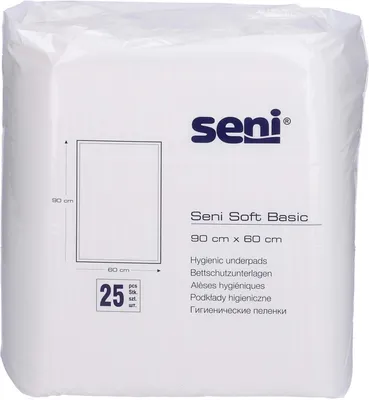 Zdjęcie produktu dla SENI SOFT BASIC 90x60 A25, 25 St