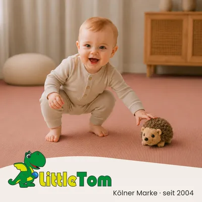 Produktbild von 18 Teile Spielmatte Baby Puzzlematte - 30x30 Krabbelmatte Bodenmatte Kinderzimmer, KI-generiertes Bild