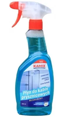 Zdjęcie produktu dla Kamix, Płyn do kabin prysznicowych, bezsmugowy spray, 500 ml
