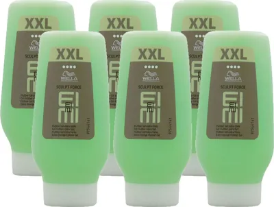 Produktbild von Wella Eimi Sculpt Force Flubber XXL 6 x 250 ml Haargel Set