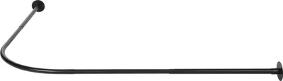 Produktbild von Duschvorhangstange - L-Form Eck-Duschstange - Edelstahl - Ausziehbar 90–130×90–130 cm - Für Badewanne und Dusche