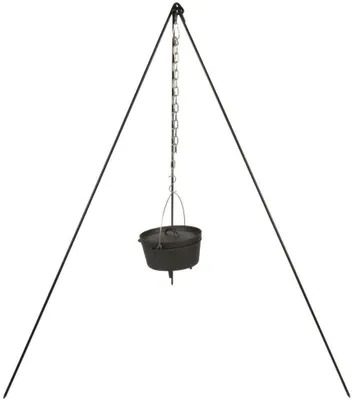 Image de Esschert Design BBQ Tripode avec chaîne ; FF218