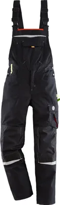 Immagine prodotto di TERRAX WORKWEAR Salopette da uomo, taglia:60, colore:Nero/Lime