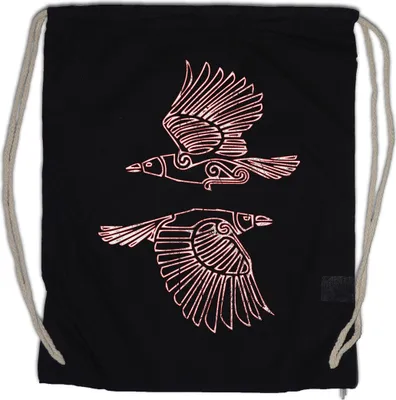 Produktbild von Urban Backwoods Hugin And Munin III, Turnbeutel, Farbe: Schwarz