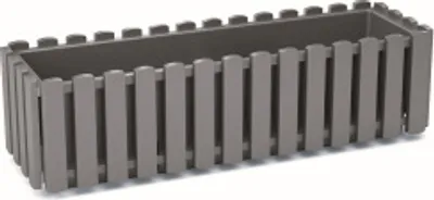 Produktbild von květináč truhlík 58cm BOARDEE FENCYCASE DDEF600-405U šedý plastový PROSPERPLAST