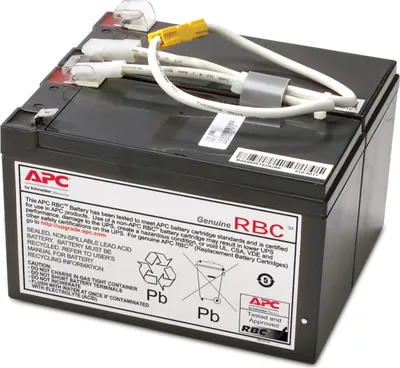 Produktbild von APC APCRBC109 - Ersatzbatterie für Unterbrechungsfreie Notstromversorgung (USV) von APC