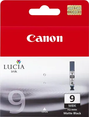 Produktbild von Canon PGI-9MBK Tinten Mattschwarz, Mattschwarz, Tinte auf Pigmentbasis, 1 Stück(e), 845 Seiten