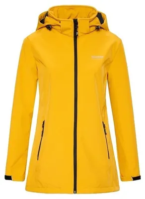 Produktbild von Nordberg Iris – Softshell-Sommerjacke für Damen – Gelb - Größe M