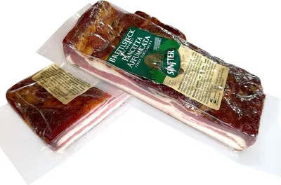 Immagine prodotto di Speck affumicato Senfter circa 300 gr. sottovuoto.