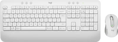 Zdjęcie produktu dla Zestaw klawiatury biznesowej Logitech MK650 - Zestaw klawiatury Bluetooth w kolorze białym 400-4000 dpi