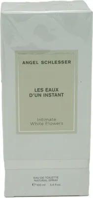 Produktbild von ANGEL SCHLESSER Les Eaux d'un Instant Intimate White Flowers, Unisex, 100 ml, Nicht nachfüllbare Flasche, Blumig, Jasmin, Vanille