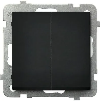 Zdjęcie produktu dla Ospel ŁP-17R/m/33, Czarny, IP20, 250 V, 10 A, 71 mm, 42 mm