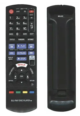 Produktbild von BELIFE® Ersatz Fernbedienung passend für Panasonic N2QAYB000722 und N2QAYB000723