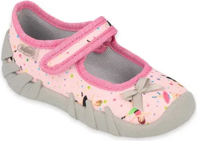 Produktbild von Mädchen hausschuhe ballerinas Befado Speedy 109P248 rosa
