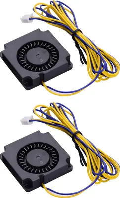 Produktbild von 2-teiliger Geblaese-Luefter Buerstenloser Luefter 40 * 40 * 10 mm DC 24 V Kompatibel mit Ender-3 / Ender-3 Pro 3D-Druckerextruder-Hotend