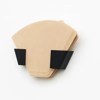 Produktbild von Schwarze Wandhalterung für Kaffeefilter aus Papier zur Wandmontage