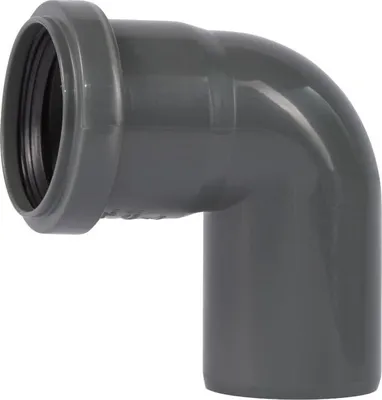 Produktbild von HT Rohr Bogen DN 160, 87 Grad Abwasserbogen