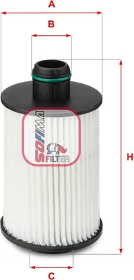 Produktbild von Ölfilter SOFIMA S 5088 PE Filtereinsatz für CHEVROLET CAPTIVA (C100, C140) für OPEL ANTARA