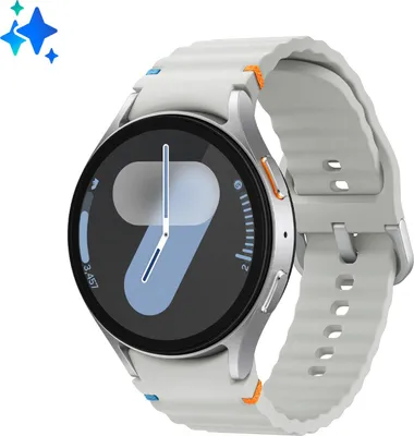 Produktbild von Samsung Galaxy Watch7, 3,81 cm (1.5"), AMOLED, Touchscreen, WLAN, GPS, 33,8 g