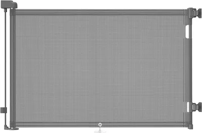 Image de Barrière de sécurité pour bébés et chiens, de 0 à 150 cm, extensible, pour escaliers et couloirs, pour intérieur