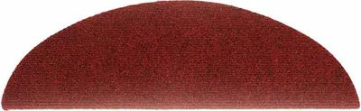 Immagine prodotto di vidaXL Tappetini per gradini Autoadesivi 20 pezzi 56x17x3 cm Rosso bordeaux Semicircolare