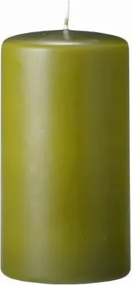 Produktbild von Stumpenkerzen Scottish Green 80 x 40 mm, 12 Stück