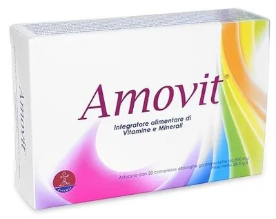 Immagine prodotto di Amovit 30 Compresse Gastroprotette