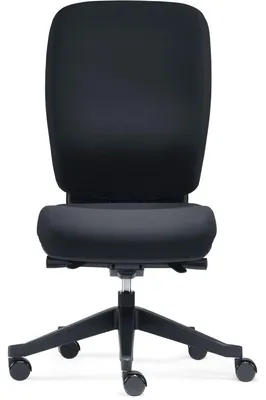 Produktbild von Bandscheiben-Drehstuhl Profi-Office schwarz ohne Armlehnen