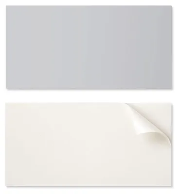 Obrázok produktu pre Samolepiaca vinylová doska – dekorácia na stenu do kancelárie, 100 x 50 cm, sivá