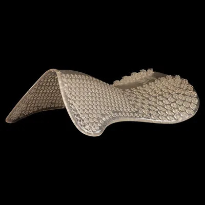 Produktbild von Acavallo Gel-Pad Massage - Hinten erhöht - transparent