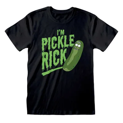 Produktbild von Rick And Morty - Im Pickle Rick - Black T-Shirt - Größe M