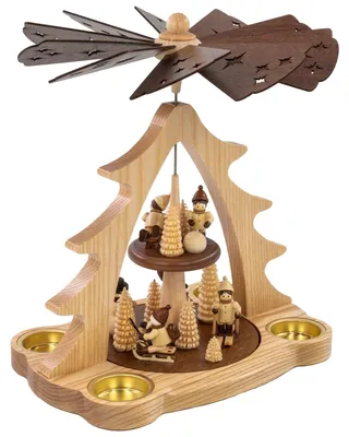 Produktbild von Hodrewa Legler Pyramide 28 cm, Modell:Winterkinder