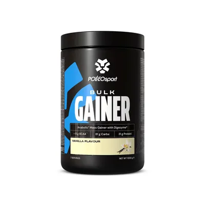 Immagine prodotto di Polleo Bulk Gainer, 1 kg - Vaniglia