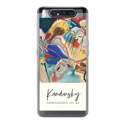 Produktbild von MuchoWow® Handyhülle Schutzhülle Hülle für Samsung Galaxy A80 Improvisation Nr. 30 - Wassily Kandinsky - Kunst Silikon Softcase Handy Hülle - Schutzdeckel