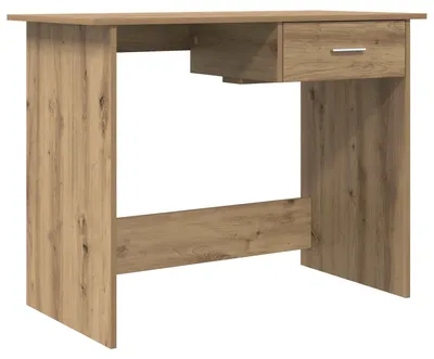 Obrázok produktu pre vidaXL Artisan dubový stôl 100 x 50 x 76 cm materiál na báze dreva