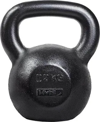 Immagine prodotto di Litinový kettlebell HMS KZG32 32 kg, černý