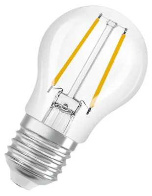 Obrázok produktu pre OSRAM LED žiarovka Star Minikerze E14 číra 6500K studená biela, vláknová LED, dekoratívny tvar B, bez ortuti, 15000 h, okamžité svietenie, lustre