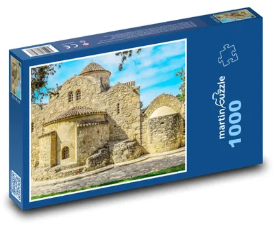 Produktbild von Puzzle 1000 Zypern - Panagia Angeloktisti - martinpuzzle