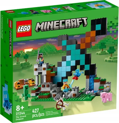 Produktbild von LEGO Minecraft 21244 Der Schwert-Außenposten