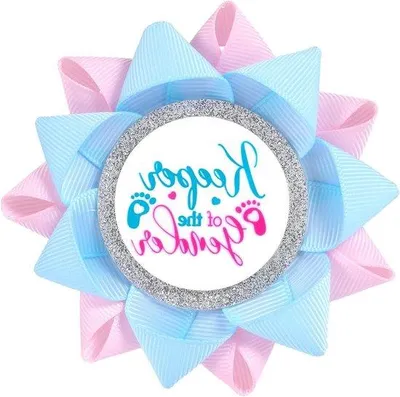 Imagen del producto de Regalo para bebés, apto para niños o niñas. Decoración para revelar el género. Incluye accesorios adicionales