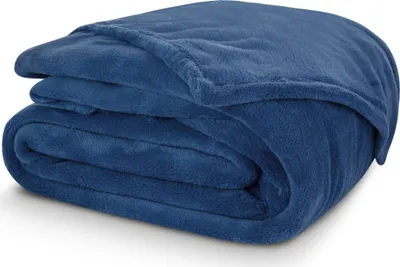 Produktbild von Mikrofleece-Decke 150x200 cm Blau
