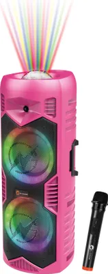 Produktbild von N-GEAR Let's Go Party 5150 Pink Inklusive Fernbedienung, Drahtloses Mikrofon im Lieferumfang enthalten