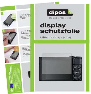 Produktbild von 6x Schutzfolie für Canon PowerShot SX740 HS matt Displayschutzfolie Display