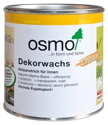Produktbild von Osmo Dekorwachs Intensiv Schwarz 0,75 l - 10100453