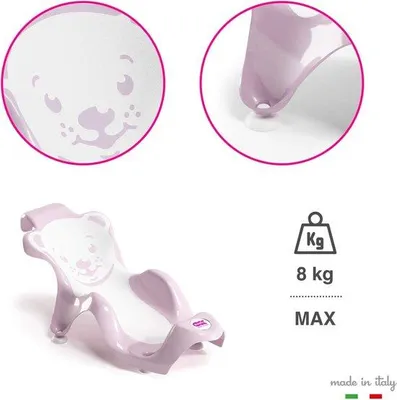 Produktbild von Babysitz für Badewanne, ergonomisch, antislip, taupe