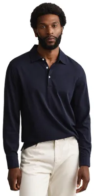 Produktbild von Gant Poloshirt Dunkelblau Langarm