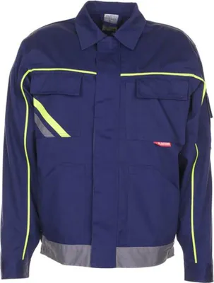 Produktbild von Größe 46 Herren Planam Visline V2 Bundjacke marine gelb zink Modell 2483