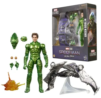 Produktbild von Hasbro Marvel Legends Series Spider-Man: No Way Home Green Goblin Actionfigur 15 cm