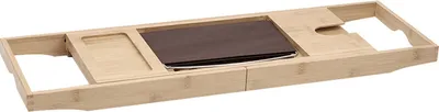 Zdjęcie produktu dla Mexen Bamboo półka na wanne 70-100 cm, bambus natural - 701270-00